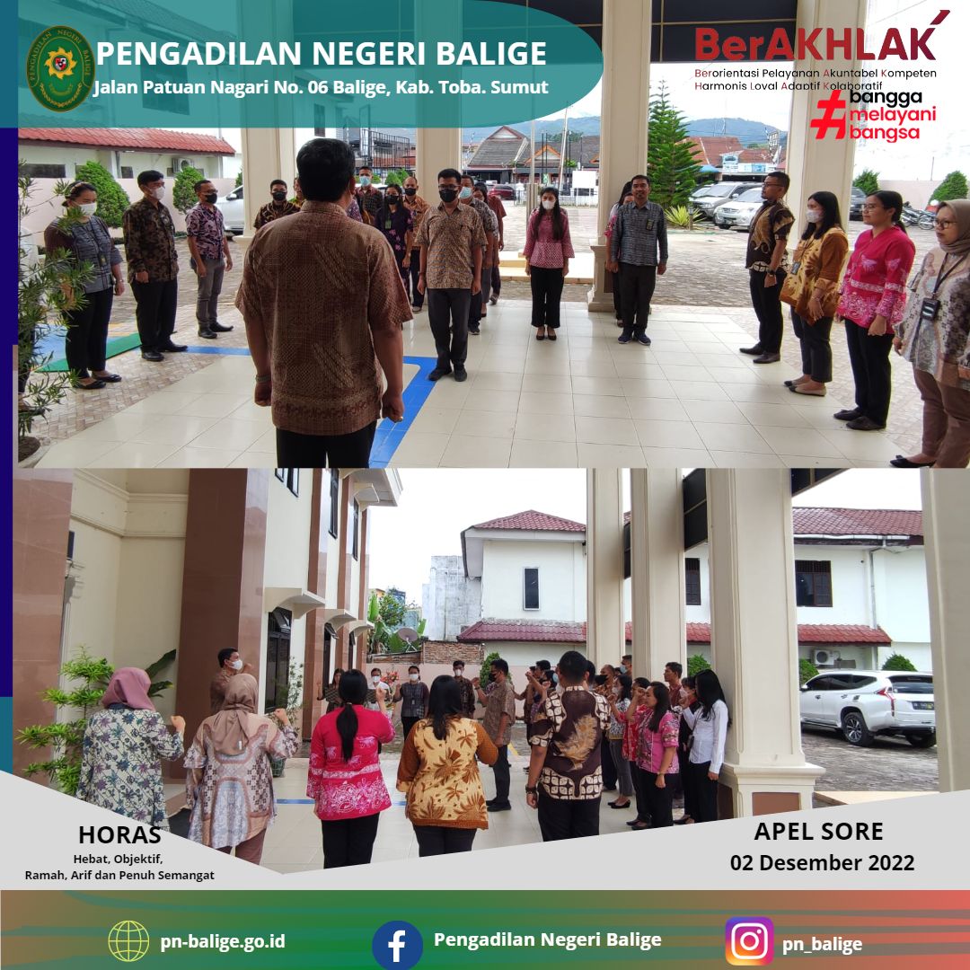 APEL SORE 02 Desember 2022